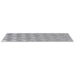 vidaXL Schodový rošt Obdĺžnikový 4 pcs Strieborná 60 x 30 cm Hliník – Obrázok 4