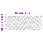 vidaXL Hliníkové sklopné dosky 4 ks Protišmykový 80x30 cm – Obrázok 8
