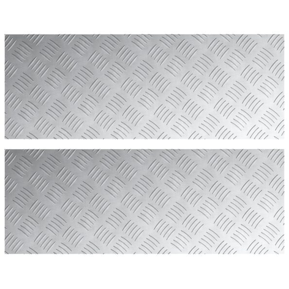 vidaXL Hliníkové kociek 2 kusy Protišmykové 80x30 cm – Obrázok 2