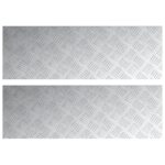 vidaXL Hliníkové kladivové dosky 2 ks Protišmykové 90x30 cm – Obrázok 2