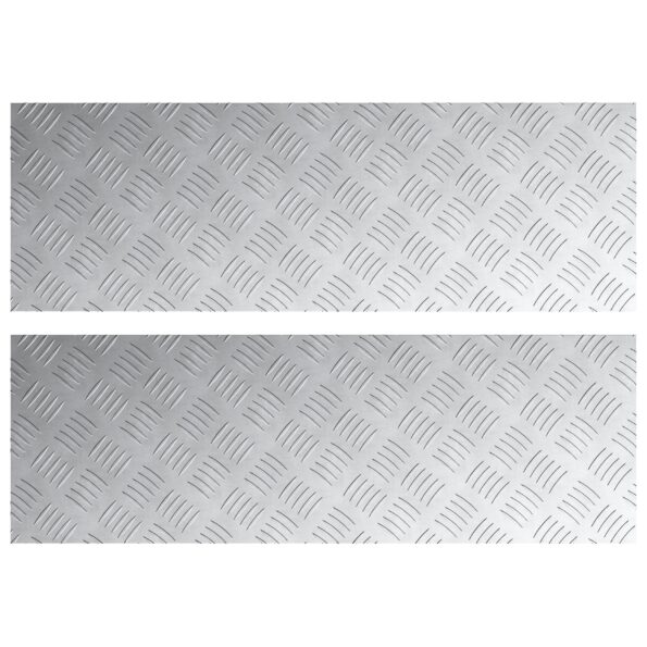 vidaXL Hliníkové kladivové dosky 2 ks Protišmykové 90x30 cm – Obrázok 2