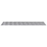vidaXL Schodový rošt Obdĺžnikový 4 pcs Strieborná 90 x 30 cm Hliník – Obrázok 4