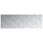 vidaXL Schodový rošt Obdĺžnikový 4 pcs Strieborná 90 x 30 cm Hliník – Obrázok 5