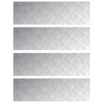 vidaXL Hliníkové protišmykové dosky 4 ks 100x30 cm – Obrázok 2