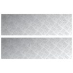 vidaXL Hliníkové protišmykové dosky 2 ks 100x30 cm – Obrázok 2