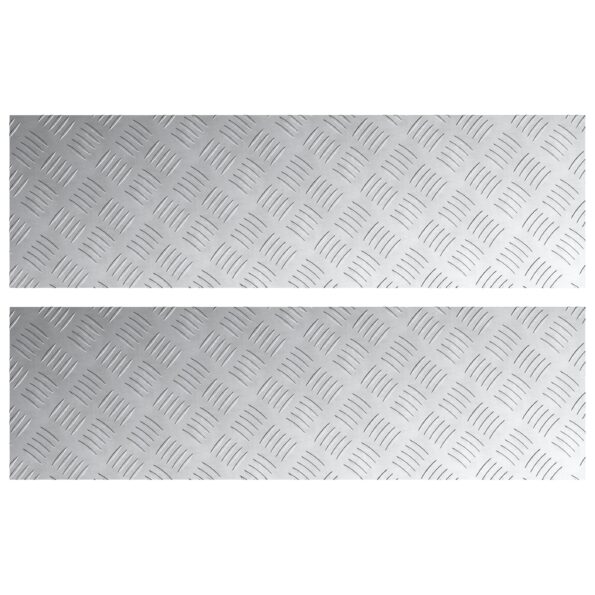 vidaXL Hliníkové protišmykové dosky 2 ks 100x30 cm – Obrázok 2