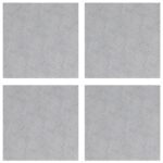 vidaXL Schodový rošt Štvorcový 4 pcs Strieborná 40 x 40 cm Hliník – Obrázok 2