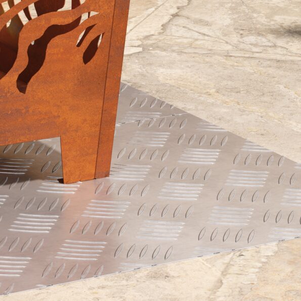 vidaXL Hliníkové protišmykové dosky 2 ks 70x40 cm – Obrázok 3