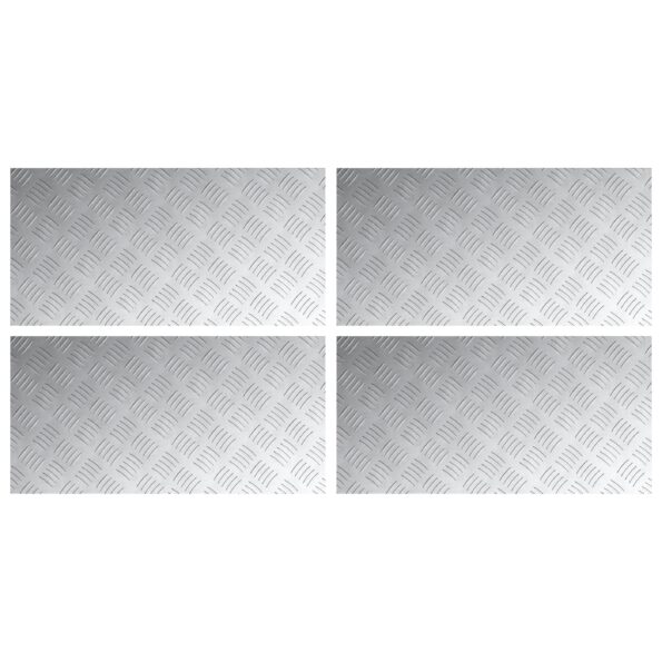 4104332_2.jpg vidaXL Hliníkové protišmykové dosky 4 ks 80x40 cm – Obrázok 2