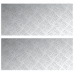 vidaXL Hliníkové protisklzové dosky 2 ks 90x40 cm – Obrázok 2