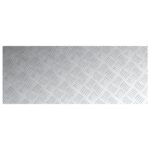 vidaXL Schodový rošt Obdĺžnikový 2 pcs Strieborná 100 x 40 cm Hliník – Obrázok 4