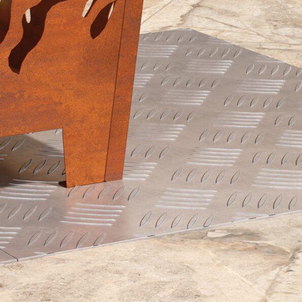 vidaXL Hliníkové protišmykové dosky 2 ks 60x50 cm – Obrázok 3