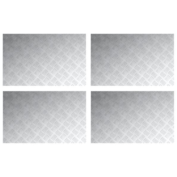 vidaXL Hliníkové Klzáky 4 ks Protišmykové 80x50 cm – Obrázok 2