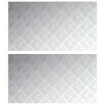 vidaXL Hliníkové protišmykové dosky 2 ks 90x50 cm – Obrázok 2