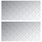 vidaXL Hliníkové protišmykové dosky 2 ks 100x50 cm – Obrázok 2