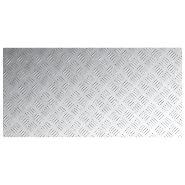 vidaXL Hliníkové protišmykové plechy 4 ks 100x50 cm – Obrázok 5