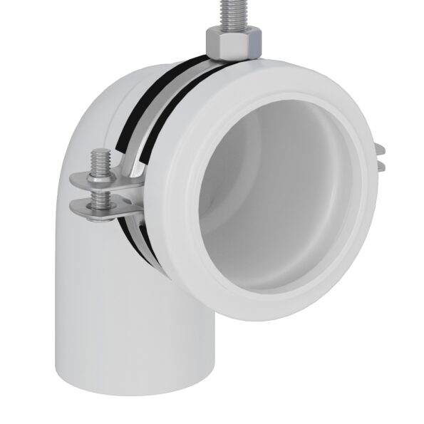 vidaXL Kúpeľňový doplnok Montáž Modrá Oceľ 50 x 17.5 x 139 cm – Obrázok 6