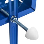 vidaXL Rám na upevnenie toalety do kúpeľne Biele Plast 50 x 8 x 131 cm – Obrázok 8