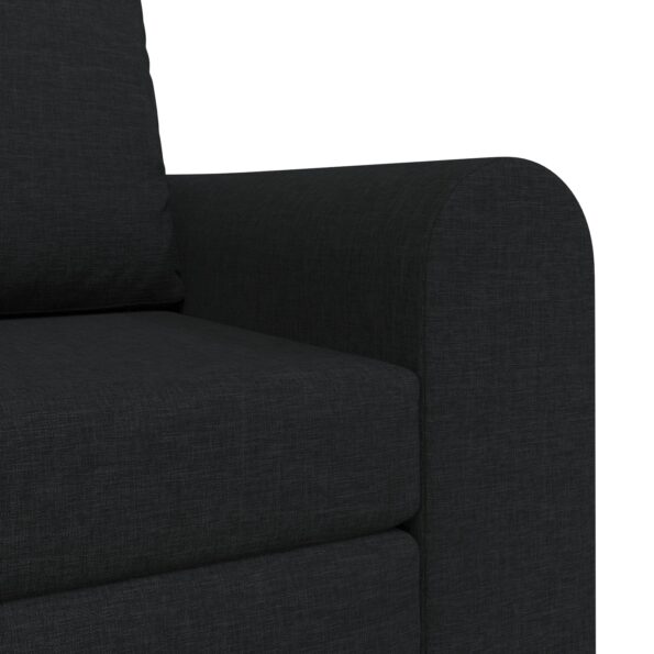 vidaXL Rozkladacia posteľ Čierna 98 x 71 x 83 cm látka – Obrázok 8