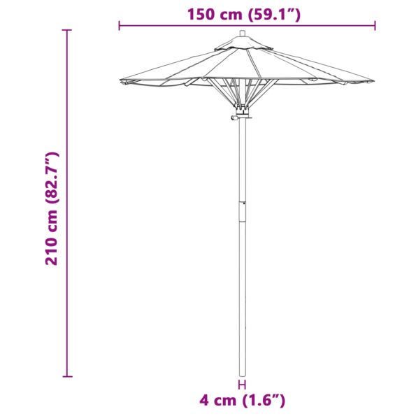 4108084_7.jpg vidaXL Záhradný slnečník tmavosivý 150x210 cm z bambusu – Obrázok 7
