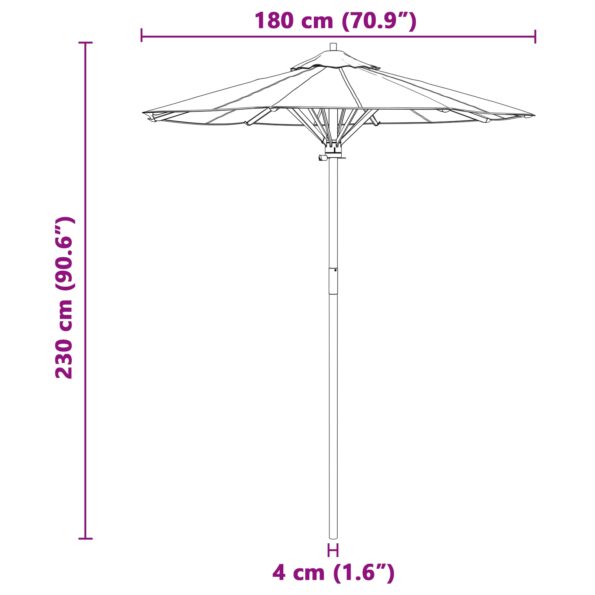 4108085_7.jpg vidaXL Záhradný slnečník tmavošedý 180x230 cm z bambusu – Obrázok 7
