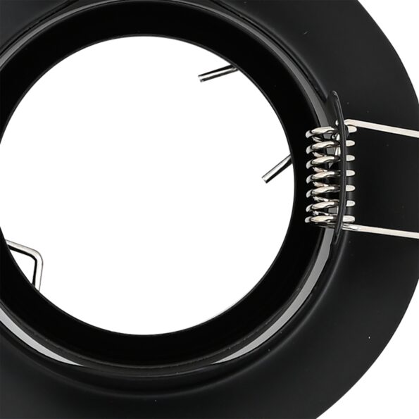 4108158_8.jpg vidaXL Lampy Súprava 6 Čierna Plast 9 cm Moderné Zapuštené svetlá – Obrázok 8