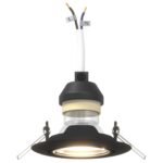 vidaXL Lampy Súprava 6 Čierna Plast 9 cm Moderné Zapuštené svetlá – Obrázok 9