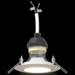 vidaXL Lampy Sada 24 Biela Plast 9 cm Okrúhle zapustené stropné svetlá – Obrázok 10