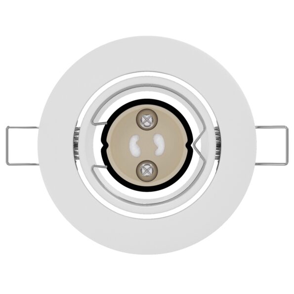 4108163_5.jpg vidaXL Lampy Sada 24 Biela Plast 9 cm Okrúhle zapustené stropné svetlá – Obrázok 5