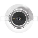 vidaXL Lampy Sada 24 Biela Plast 9 cm Okrúhle zapustené stropné svetlá – Obrázok 6