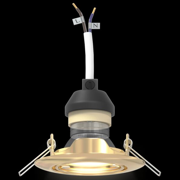 4108165_10.jpg vidaXL Lampy Súprava 12 Zlatá Kov, Plast 9 cm Ľahká váha – Obrázok 10