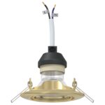 vidaXL Lampy Súprava 12 Zlatá Kov, Plast 9 cm Ľahká váha – Obrázok 3