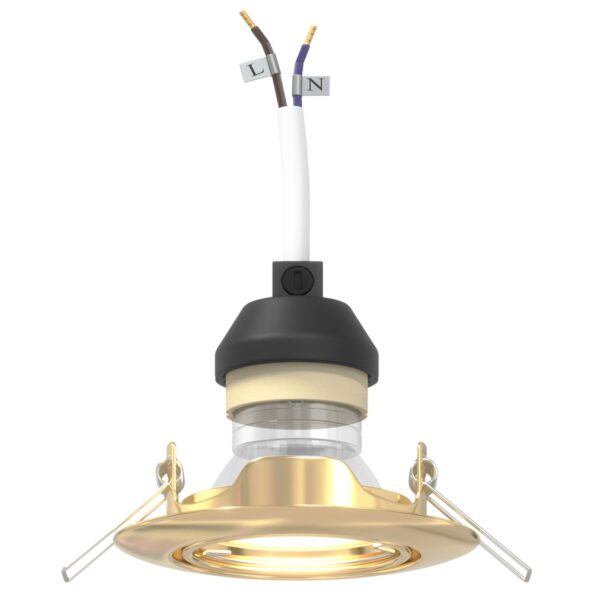 4108165_9.jpg vidaXL Lampy Súprava 12 Zlatá Kov, Plast 9 cm Ľahká váha – Obrázok 9