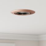 vidaXL Lampy Sada 6 Meď 9 cm Stropné svetlá s plochým montážom Okrúhle