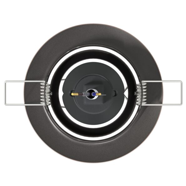 vidaXL Lampy Sada 6 Meď 9 cm Stropné svetlá s plochým montážom Okrúhle – Obrázok 6