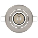 vidaXL Svetlá Set 24 Strieborné Hliník 9 cm Zapustené LED svetlá – Obrázok 5