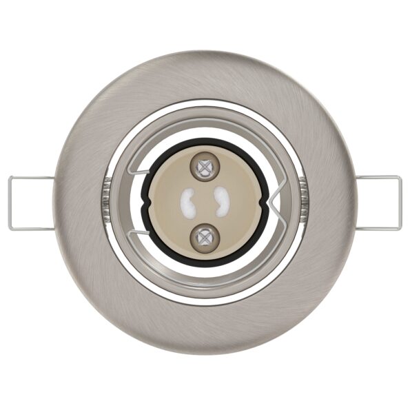 vidaXL Svetlá Set 24 Strieborné Hliník 9 cm Zapustené LED svetlá – Obrázok 5