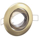 vidaXL Lampy Sada 24 Mosadz 9 cm Mosadzné zapustené svetlá Okrúhle – Obrázok 11