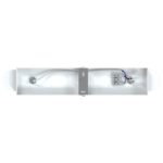 vidaXL Stropné bodové svetlo so bodmi Biela 26 x 6,5 x 11,5 cm Kov – Obrázok 7