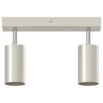 vidaXL Stropné bodové svetlo so bodmi Niklová 26 x 6 x 16 cm Kov – Obrázok 5