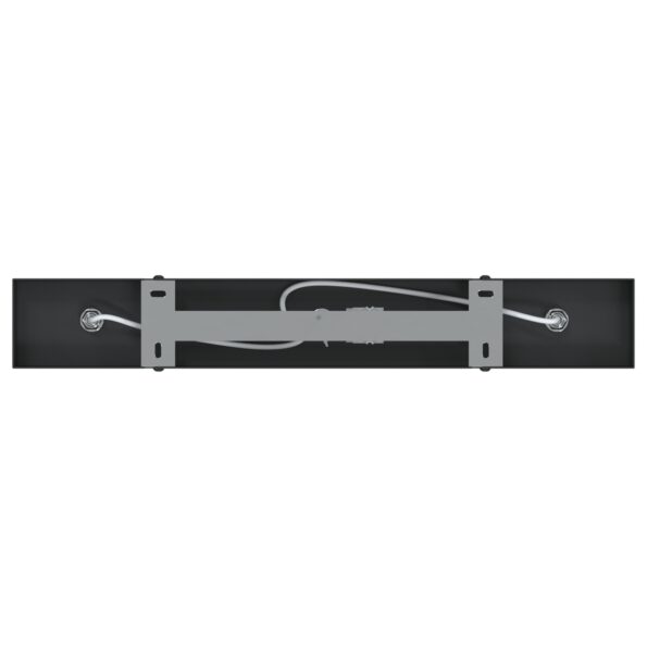 vidaXL Stropné bodové svetlo so bodmi Čierna 38 x 6 x 16 cm Kov – Obrázok 7