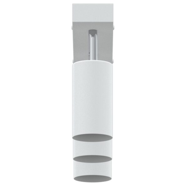 vidaXL Stropné bodové svetlo so bodmi Biela 38 x 6 x 16 cm Kov – Obrázok 6