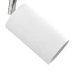 vidaXL Stropné bodové svetlo so bodmi Biela 26 x 26 x 16 cm Kov – Obrázok 9