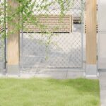 vidaXL Podnože stĺpikov štvorcové 12 ks Strieborná 141x141 mm