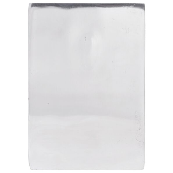 vidaXL Zarážky na knihy 2 ks Strieborné 11x14x17,5 cm z Hliníka – Obrázok 4