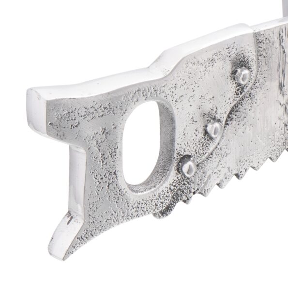 vidaXL Zarážky na knihy 2 ks Strieborné 11x14x17,5 cm z Hliníka – Obrázok 8