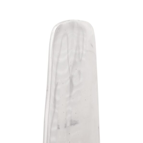 vidaXL Socha Strieborná 26 x 26 x 110 cm Hliník – Obrázok 4
