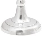 vidaXL Svietnik Strieborný 39x39x60 cm Hliník – Obrázok 5