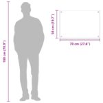 vidaXL Kuchynská obkladová doska tmavosivá 70x50x0,6 cm z tvrdeného skla – Obrázok 10