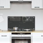 vidaXL Tmavošedá kuchynská obkladačka 80x40x0,6 cm z tvrdeného skla